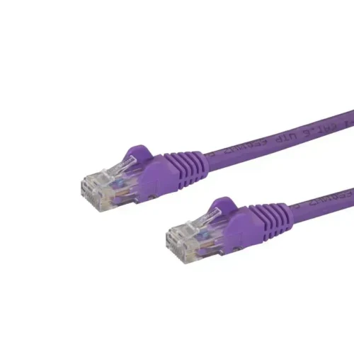 Startech .Com Cable De Red De 10M Púrpura Cat6 Utp Ethernet Gigabit Rj45 Sin N6PATC10MPL img-1