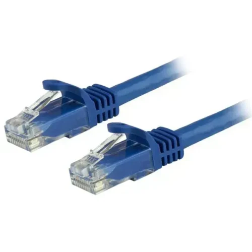 Startech .Com Cable De Red De 15Cm Azul Cat6 Utp Ethernet Gigabit Rj45 Sin N6PATCH6INBL img-1