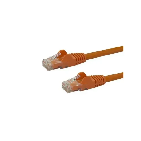 Startech .Com Cable De Red De 15Cm Naranja Cat6 Utp Ethernet Gigabit Rj45 Sin N6PATCH6INOR img-1