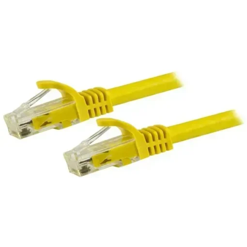 Startech .Com Cable De Red De 5M Amarillo Cat6 Utp Ethernet Gigabit Rj45 Sin N6PATC5MYL img-1