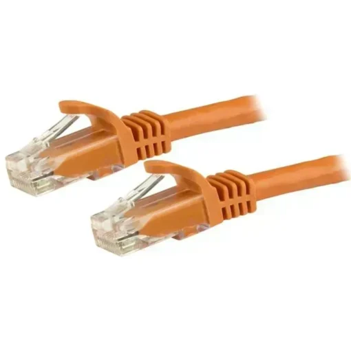 Cable Ethernet StarTech Cat6 3m, RJ45, Snagless, Naranja, UTP (MPN N6PATC3MOR, Cables De Red) img-1