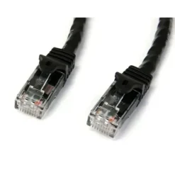 Cable Startech Ethernet Cat6 Snagless 3m, Gigabit, RJ45, Negro, UTP (MPN N6PATC3MBK, Cables De Red) img-1