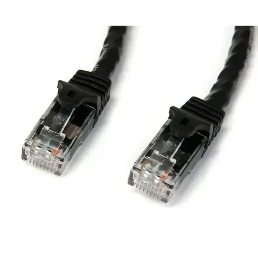 Cable Startech Ethernet Cat6 Snagless 3m, Gigabit, RJ45, Negro, UTP (MPN N6PATC3MBK, Cables De Red) img-1