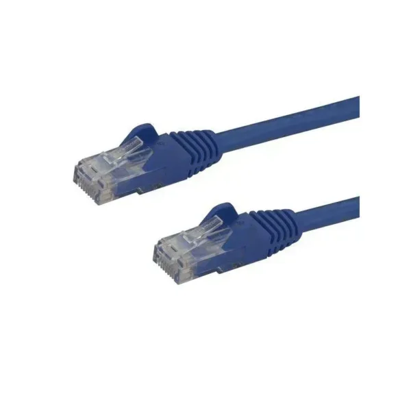 Startech .Com Cable De Red Ethernet Snagless Sin Enganches Cat 6 Cat6 Gigabit N6PATC15MBL img-1