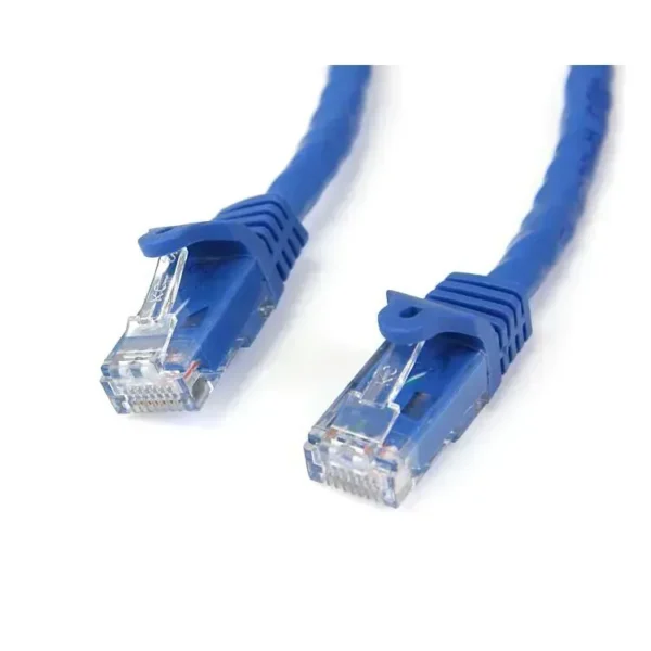 Startech .Com Cable De Red Ethernet Snagless Sin Enganches Cat 6 Cat6 Gigabit 2M N6PATC2MBL img-1