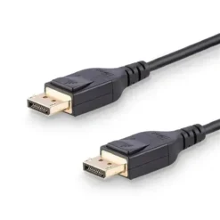 Cable DisplayPort Startech 1m, VESA 8K 60Hz HBR3, Negro (MPN DP14MM1M, Cables, adaptadores y accesorios para pantallas) img-1