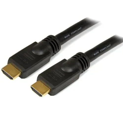 Startech .Com Cable Hdmi De Alta Velocidad 15M 2X Hdmi Macho Negro Ultra Hd 4K X HDMM15M img-1