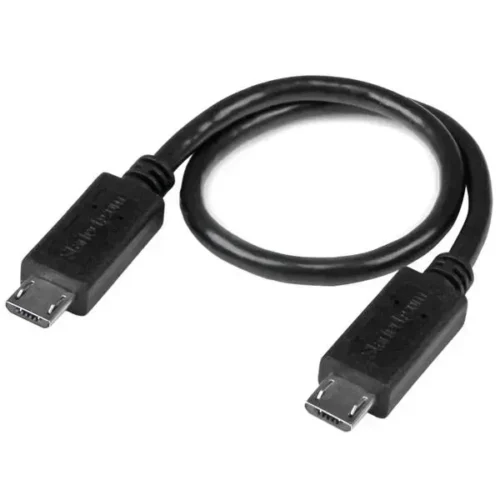 Startech .Com Cable Usb Otg De 20Cm Cable Adaptador Micro Usb A Micro Usb Macho UUUSBOTG8IN img-1