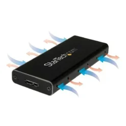Caja Adaptador Startech M.2 SATA a USB 3.1 Gen 2, Carcasa Aluminio 9 Caja Adaptador Startech M.2 SATA a USB 3.1 Gen 2, Carcasa Aluminio (MPN SM21BMU31C3, Almacenamiento para servidor) img-5
