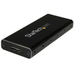 Startech .Com Caja Adaptador M.2 Ngff A Usb 3.1 Con Carcasa Protectora Caja De SM21BMU31C3 img-1