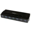 Hub USB 3.0 7 Puertos, Con Alimentación, Plug and Play, Negro, Startech (MPN ST7300USB3B, Adaptadores, HUBs y Dockings) img-1