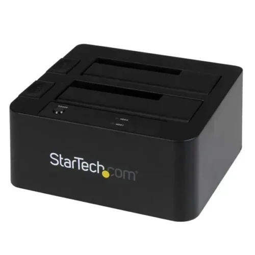 Startech .Com Docking Station Esata Usb 3.0 Con Uasp De 2 Bahías Para Disco Duro SDOCK2U33EB img-1