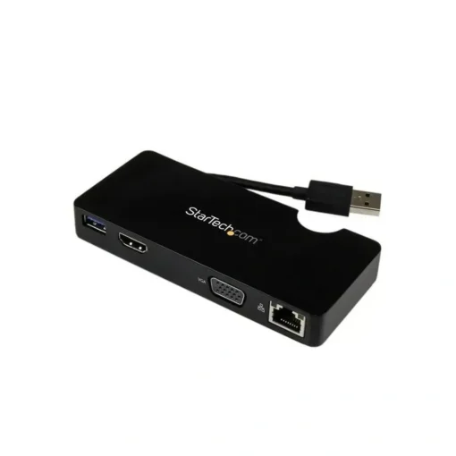 StarTech replicador puertos USB 3.0 HDMI/VGA, Gigabit RJ45 (MPN USB3SMDOCKHV, Adaptadores, HUBs y Dockings) img-1