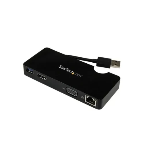 Startech .Com Replicador De Puertos Usb 3.0 Con Hdmi O Vga, Ethernet Gigabit Y USB3SMDOCKHV img-1