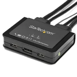 Startech 2 Port USB 4K60Hz DisplayPort KVM Switch with 4 ft. (MPN SV211DPUA4K, Cables, adaptadores y accesorios para pantallas) img-1