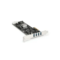 Startech 4 Port Quad Bus Pcie Usb 3 Card W/ Uasp PEXUSB3S44V