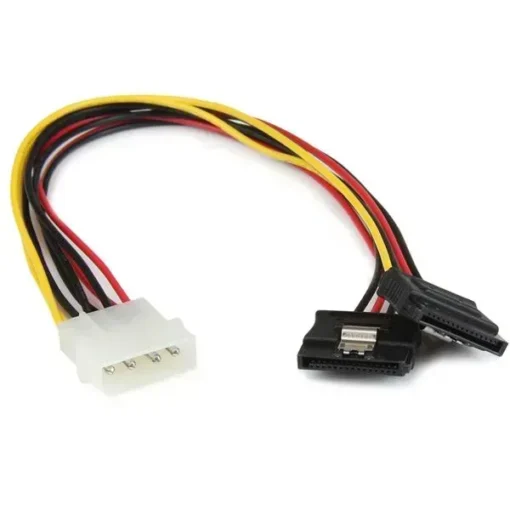 Startech Adaptador Cable 30Cm Divisor Molex 4 Pines Lp4 A Doble Sata Cierre PYO2LP4LSATA img-1