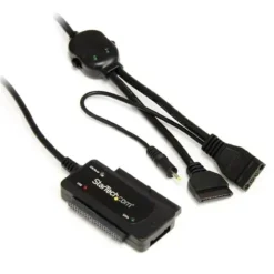 Startech Adaptador Combo Sata Ide A Usb 2.0 Para Disco Duro Y Ssd Con (MPN USB2SATAIDE, Adaptadores y cables internos para PC) img-1