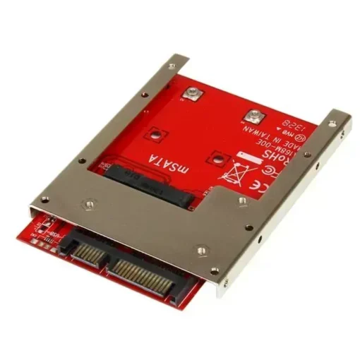 Startech Adaptador Conversor De Ssd Msata A Sata De 2,5 Pulgadas Convertidor (MPN SAT32MSAT257, Almacenamiento para servidor) img-1