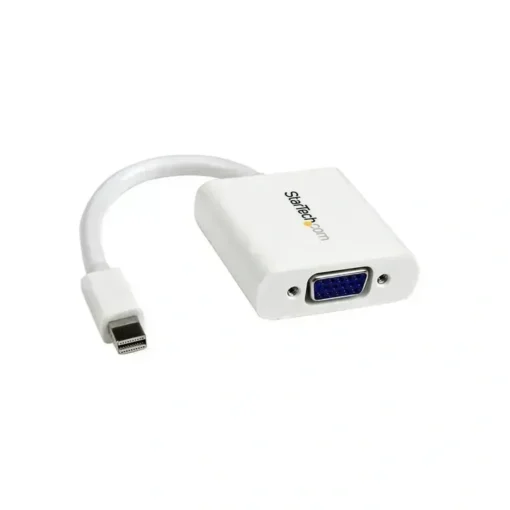 Startech Adaptador Mini DisplayPort a VGA, 1920x1200, Blanco (MPN MDP2VGAW, Cables, adaptadores y accesorios para pantallas) img-1