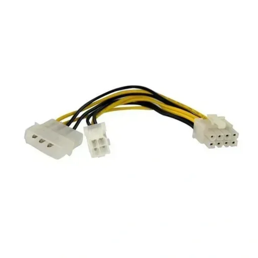 Adaptador EPS Startech 4 Pines a 8 Pines, 15CM, Macho/Hembra (MPN EPS48ADAP, Cables y accesorios para PC) img-1