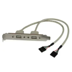 Startech Adaptador De Placa Usb A Hembra De 2 Puertos USBPLATE img-1