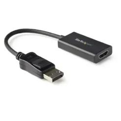 Startech Adaptador Displayport A Hdmi Con Hdr 4K 60Hz Negro Extremo (MPN DP2HD4K60H, Adaptadores, HUBs y Dockings) img-1