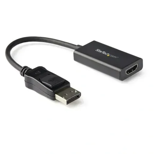 Startech Adaptador Displayport A Hdmi Con Hdr 4K 60Hz Negro Extremo (MPN DP2HD4K60H, Adaptadores, HUBs y Dockings) img-1