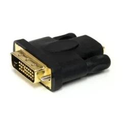 Startech Adaptador Hdmi A Dvi Dvi-D Macho Hdmi Hembra Conversor Negro 1 X (MPN HDMIDVIFM, Cables, adaptadores y accesorios para pantallas) img-1