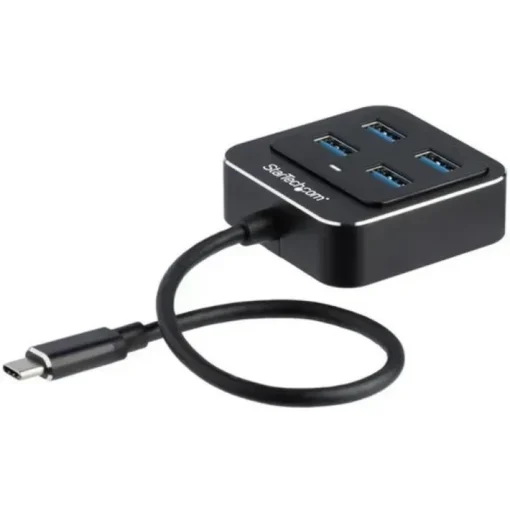 Startech Adaptador Hub Usb-C De 4 Puertos Usb-A (10Gbps, Usb 3.1/3.2 Gen 2 (MPN HB31C4AB, Adaptadores, HUBs y Dockings) img-1