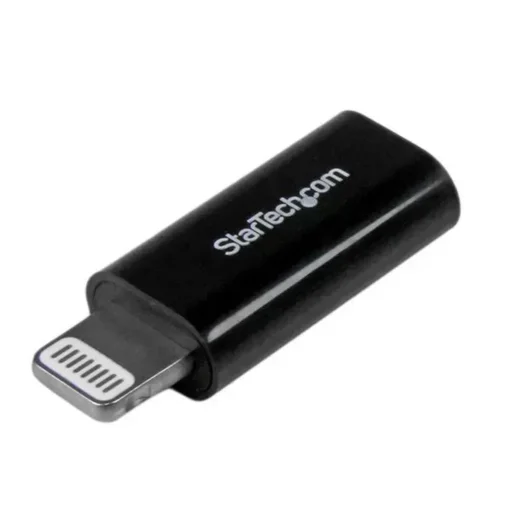 Startech Adaptador Lightning A Micro Usb Negro (MPN USBUBLTADPB, Adaptadores y cables internos para PC) img-1