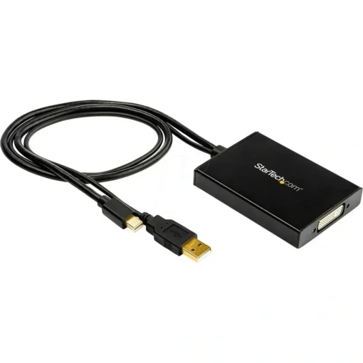 Startech Adaptador Mini Displayport A Dv De Enlace Doble Alimentado Por Usb (MPN MDP2DVID2, Adaptadores, HUBs y Dockings) img-1