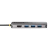 Adaptador USB-C Startech Multipuerto 4K, Hub 3xUSB, SD, Ethernet, PD (MPN 115B-USBC-MULTIPORT, Adaptadores, HUBs y Dockings) img-1
