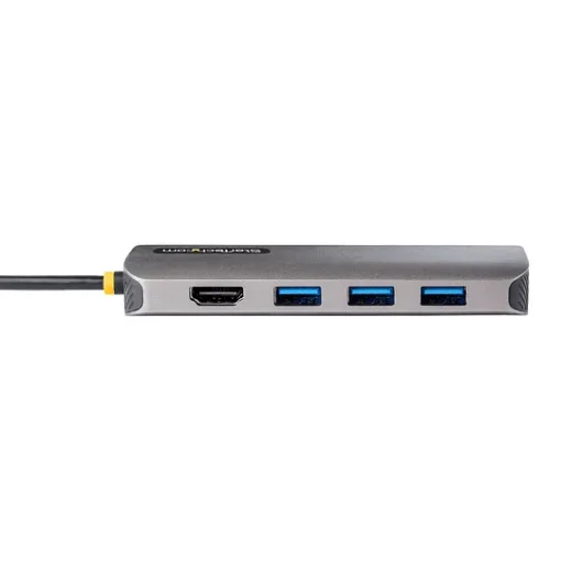 Startech Adaptador Multipuertos Usb-C De Vídeo 4K A 60Hz, Con Hub De 3 Puertos 115B-USBC-MULTIPORT