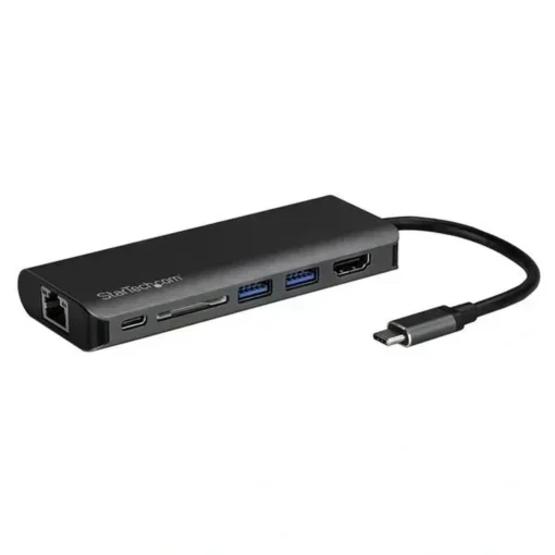 Adaptador StarTech Windows USB-C, HDMI 4K, SD, 2 USB-A, 1 USB-C (MPN DKT30CSDHPD, Adaptadores, HUBs y Dockings) img-1