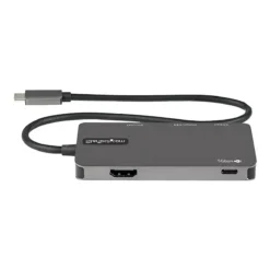 Adaptador Startech USB-C Multipuerto, HDMI 4K, 100W PD, Lector SD (MPN DKT30CHSDPD, Adaptadores, HUBs y Dockings) img-1
