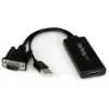 Adaptador VGA a HDMI Startech , USB, hasta 1080p, audio incluido (MPN VGA2HDU, Cables, adaptadores y accesorios para pantallas) img-1