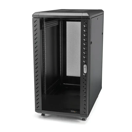 Startech Armario Desarmable de 36" y 22U con Ruedas para Rack de Servidores RK2236BKF