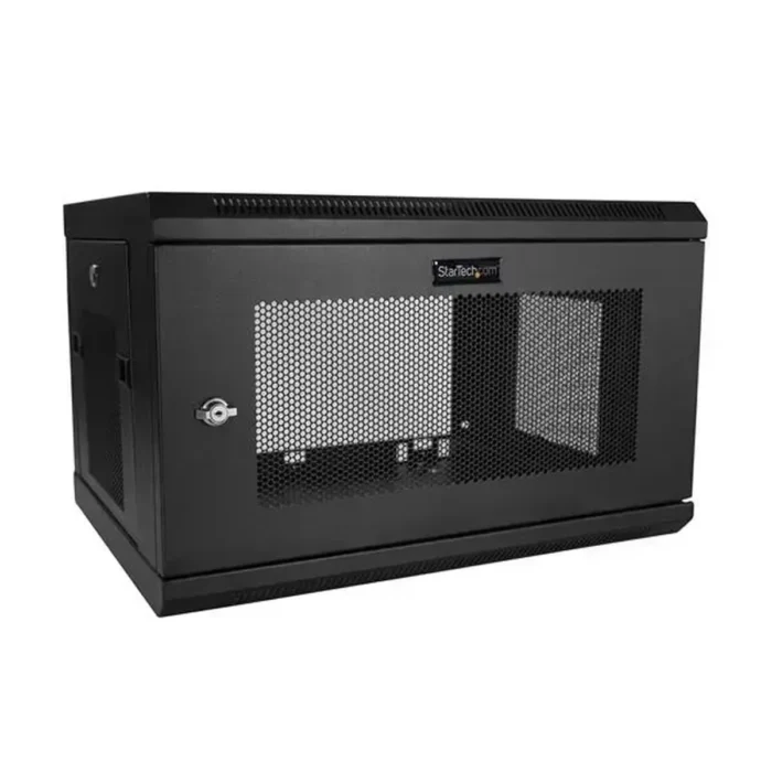 Startech 14 Ru Rack Rack Startech RK616WALM 6U Pared 90kg, 2 Postes, Negro - 4108 - Centrale.cl