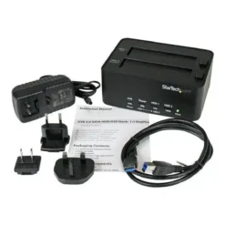 Startech Base Duplicador Autonomo USB 3.0 de Discos Duros (MPN SATDOCK2REU3, Discos externos) img-1