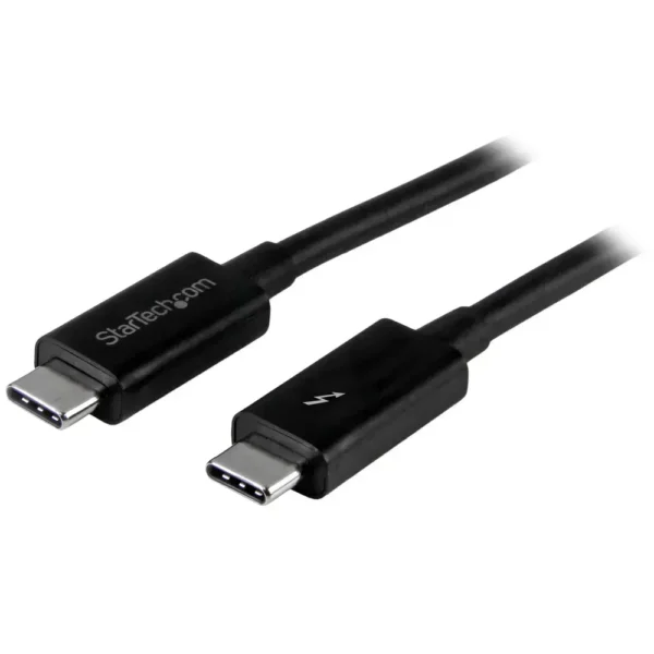 Startech Cable 1m Thunderbolt 3 USB-C Compatible con Thunderbolt, DP y USB TBLT3MM1M img-1