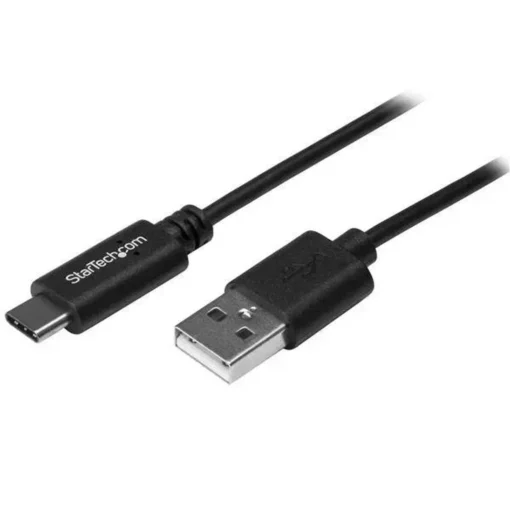 Cable Adaptador USB-C a USB-A StarTech 0.5M, USB 2.0, Negro (MPN USB2AC50CM, Cables y accesorios para PC) img-1