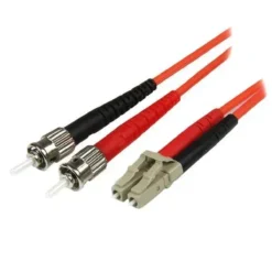 Startech Cable Adaptador De Red De 2M Multimodo Dúplex Fibra Óptica Lc-St 50/125 (MPN 50FIBLCST2, Cables De Red) img-1