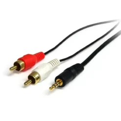 Startech Cable De 1,8M De Audio Estéreo 3,5mm A 2X Rca (MPN MU6MMRCA, Cables y accesorios de audio) img-1