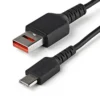 Cable 1m Startech USB-A a USB-C, Carga Segura, Sin Datos, 5V 2.4A (MPN USBSCHAC1M, Cables y accesorios para PC) img-1