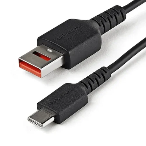 Cable 1m Startech USB-A a USB-C, Carga Segura, Sin Datos, 5V 2.4A (MPN USBSCHAC1M, Cables y accesorios para PC) img-1