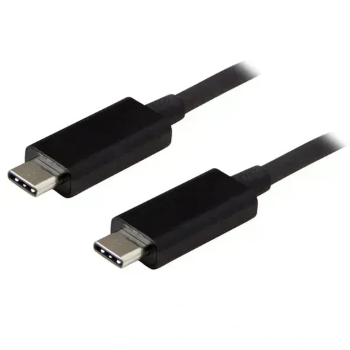 Cable USB-C Startech 1M, USB 3.1 Gen 2, 10Gbps, macho/macho, negro (MPN USB31CC1M, Cables y accesorios para PC) img-1