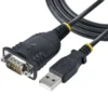 Startech Conversor USB a Serie, 1m, DB9 Rs232, Windows/Mac/Linux (MPN 1P3FP-USB-SERIAL, Cables y accesorios para PC) img-1