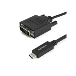 Startech Cable De 1M Usb-C A Dvi 1920 X 1200 Negro (MPN CDP2DVIMM1MB, Adaptadores, HUBs y Dockings) img-1