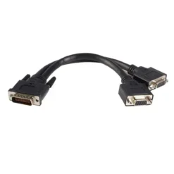Startech Cable De 20Cm Lfh59 Dms-59 A Doble Pantalla Vga Dms59 Macho 2X Hd15 (MPN DMSVGAVGA1, Cables, adaptadores y accesorios para pantallas) img-1